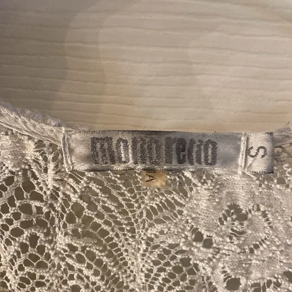 Monoreno Gray Ombre Lace Dress Top - Picture 12 of 13